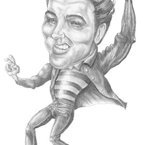 Caricature Monochrome - Greyscale